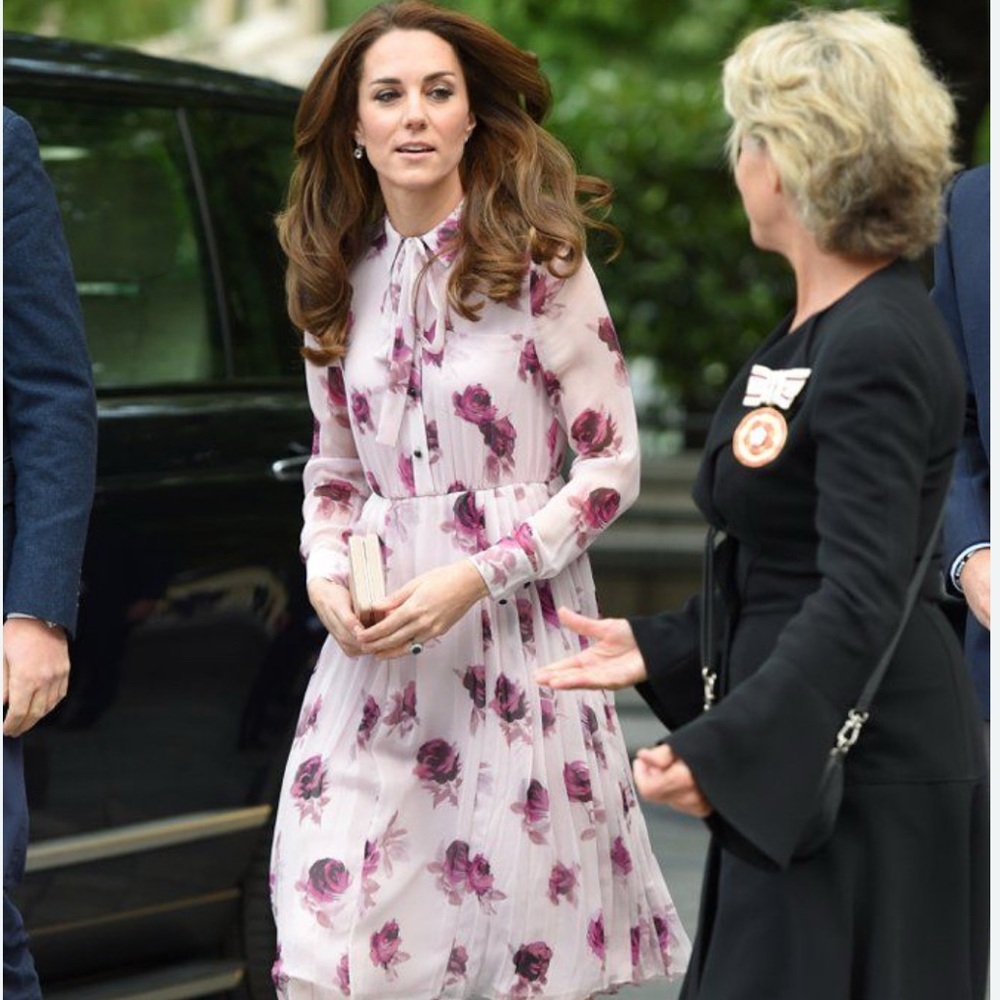 Kate Spade Pink Long Sleeve Dress